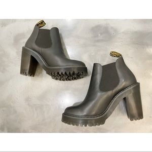 NWOT Dr Marten Hurston Women Heel Boots